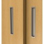 S E3541-038 Maner nichel satin pt usi culisante L=240mm